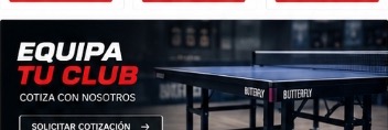 Mesas de tenis de mesa para clubes