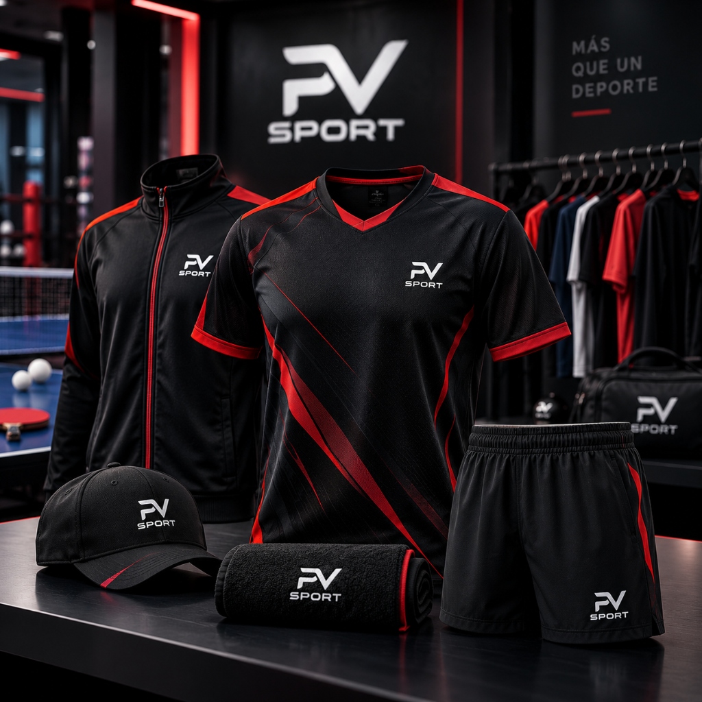 Ropa deportiva de tenis de mesa